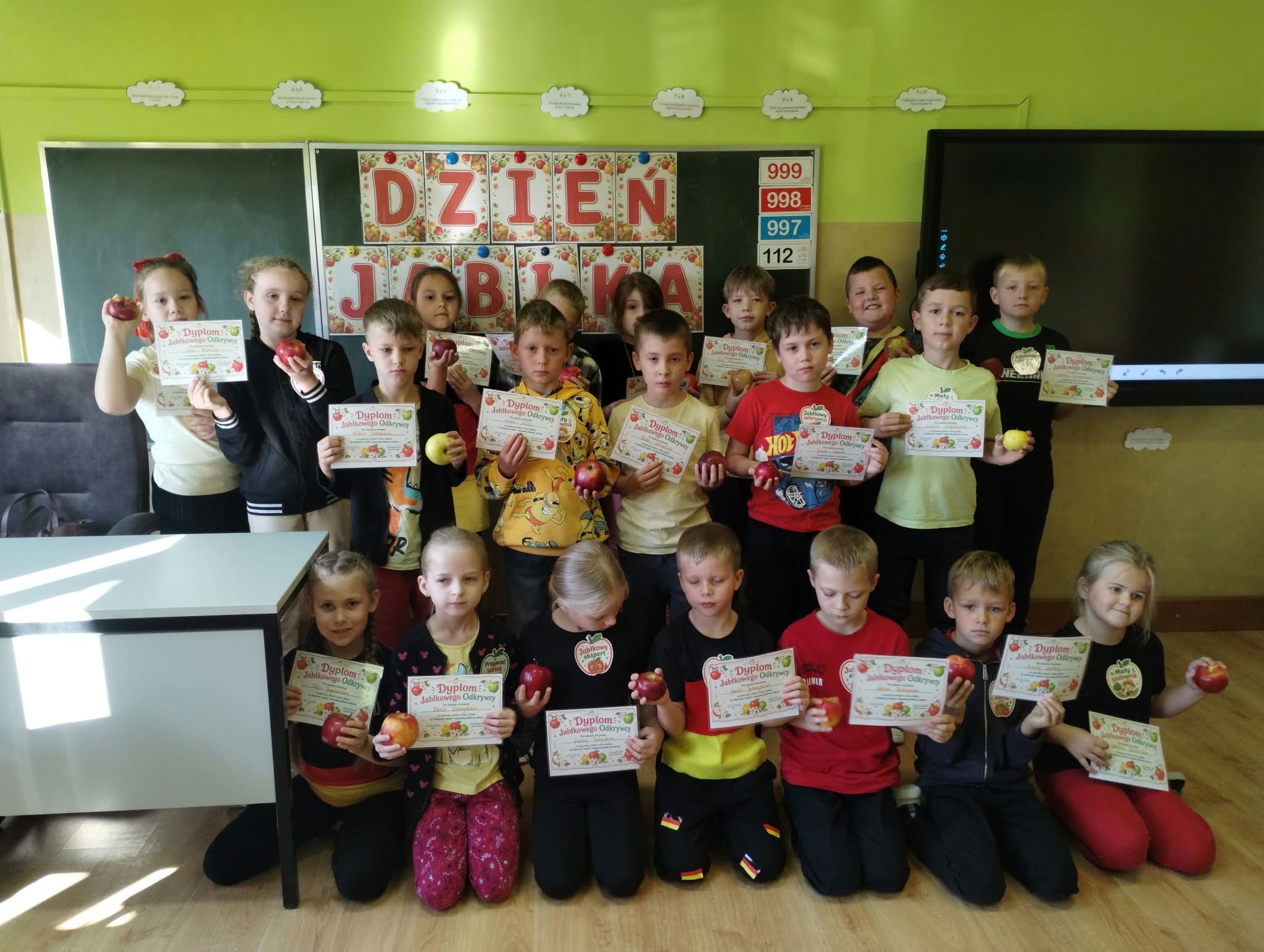 Dzień Jabłka w klasach I- III